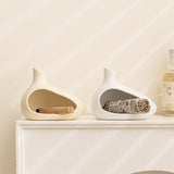 Modern Ceramic Palo Santo, Sage & Incense Burner – 3-in-1 Ritual Holder with Chimney Ash Catcher
