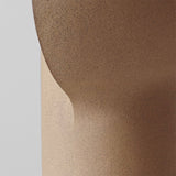 Organic Resin Shield Table Lamp – 35cm Sand Beige or Soft White G9 Sculptural Bedside Light