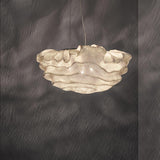 Organic Layered Sculptural Lighting Collection – Wabi-Sabi Table, Floor, Pendant & Wall Lamp Series