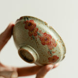 Authentic Blue & White Huoshihong Hand-Painted Plum Blossom Douli Master Teacup - 65ml