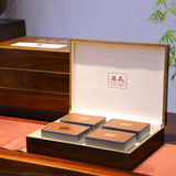 2026 Premium Anxi Tie Guan Yin Rich-Aroma Oolong Tea 500g – Four-Tin Wooden Presentation Chest for Luxury Gifting