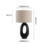 Atelier Loop Sculptural Resin Table Lamp Collection – 8 Wabi-Sabi Japandi Designer Styles in White & Black