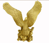 Spread-Wing Eagle Copper Sculpture – Great Ambition, Leadership & Office Statement Decor