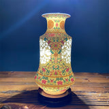 Jingdezhen Famille Rose Reticulated Porcelain Vase Collection – 9 Traditional Chinese Forms