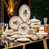 Ma Dao Cheng Gong 馬到成功 Horse Bone China Dinnerware Set – 16 to 60 Pieces