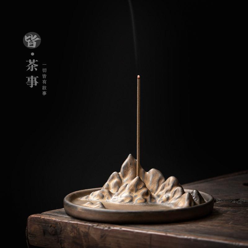 Chinese incense burner for a home fragrance and tea room ritual