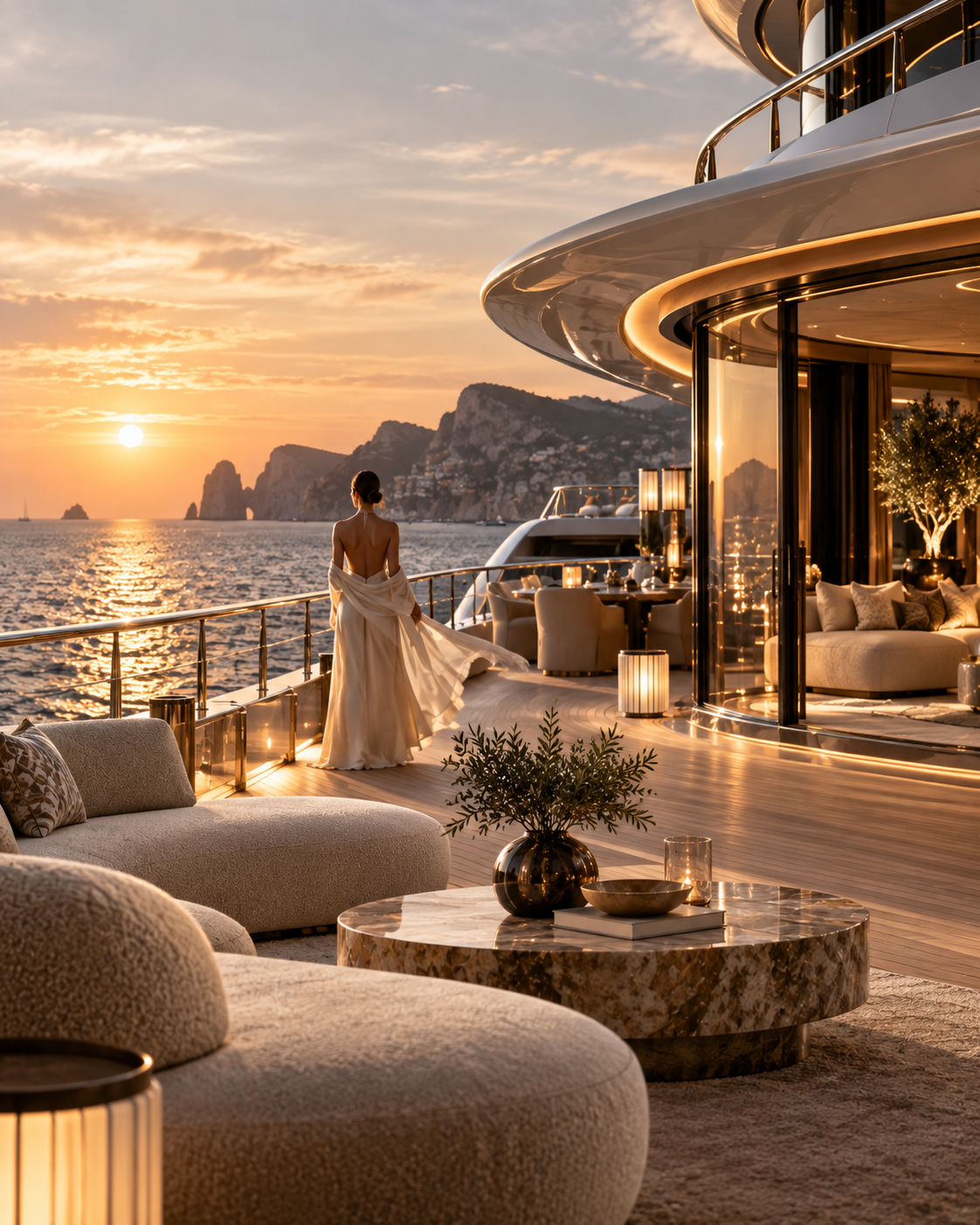 Hotel-branded luxury yacht travel editorial cover