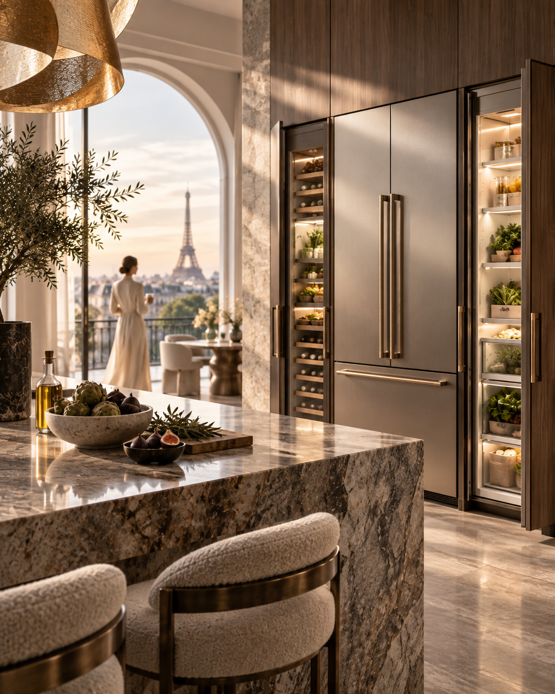 Luxury refrigerator buying guide editorial cover