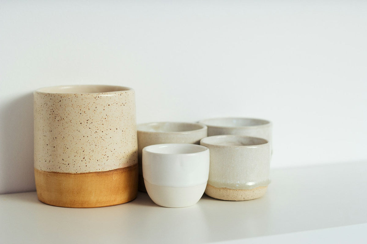 The Luxe Journal editorial cover for a ceramic repair and kintsugi-inspired atelier