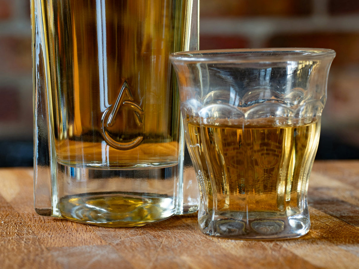 THE LUXE JOURNAL editorial cover for Brandy VSOP vs XO Part 5, Cognac serving, glassware and food pairing
