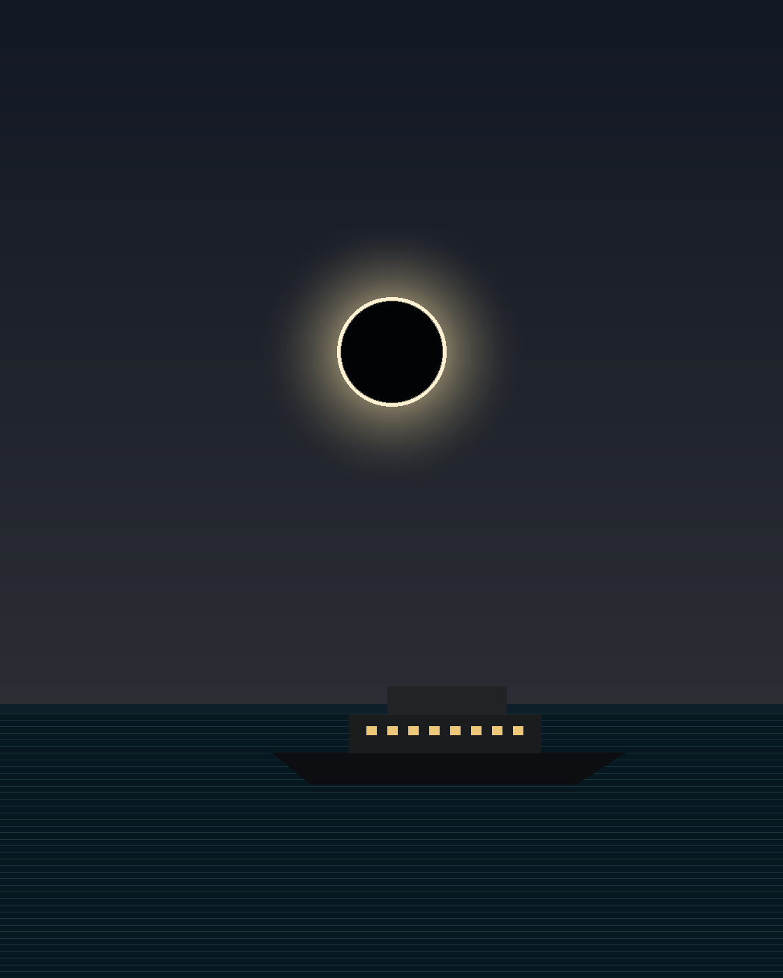 Seabourn solar eclipse at sea luxury cruise editorial cover