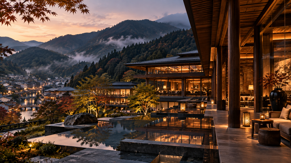 THE LUXE JOURNAL cover for Hilton Takayama Resort and luxury travel in Hida Takayama