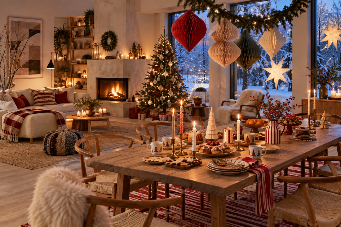 THE LUXE JOURNAL cover for IKEA's 2026 winter celebration collections and Scandinavian festive design