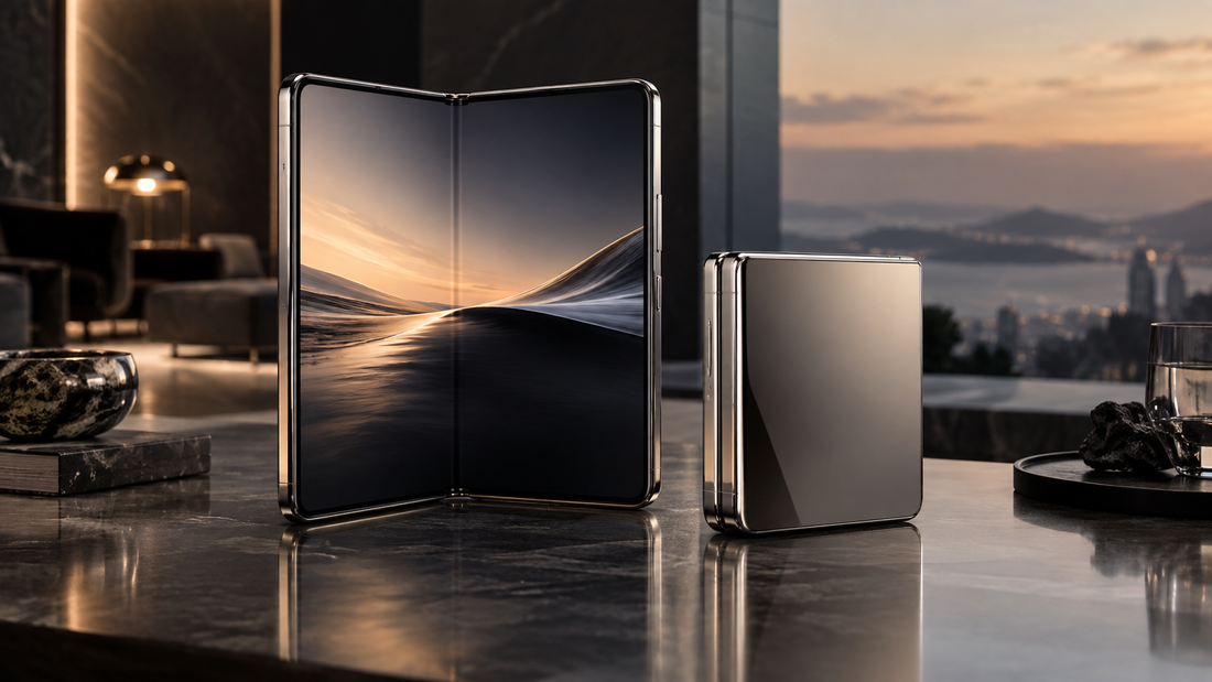 THE LUXE JOURNAL cover for Apple iPhone Duo and the first foldable iPhone design