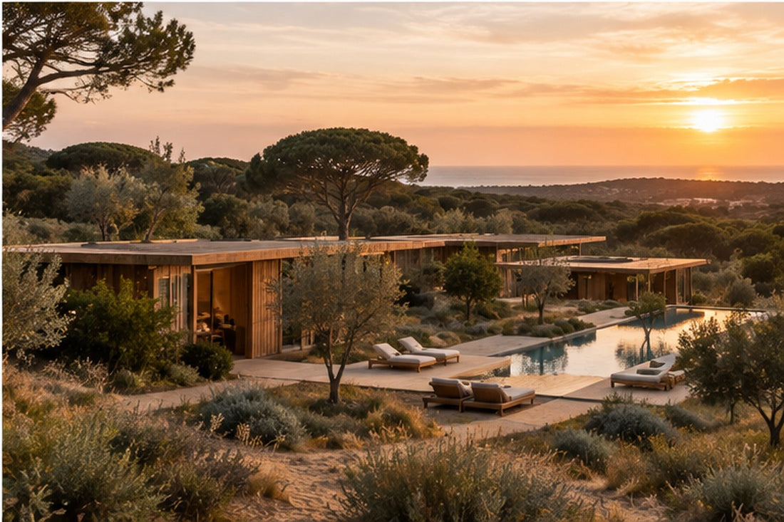 THE LUXE JOURNAL architecture and hospitality news cover for Philippe Starck A Serra in Melides Portugal