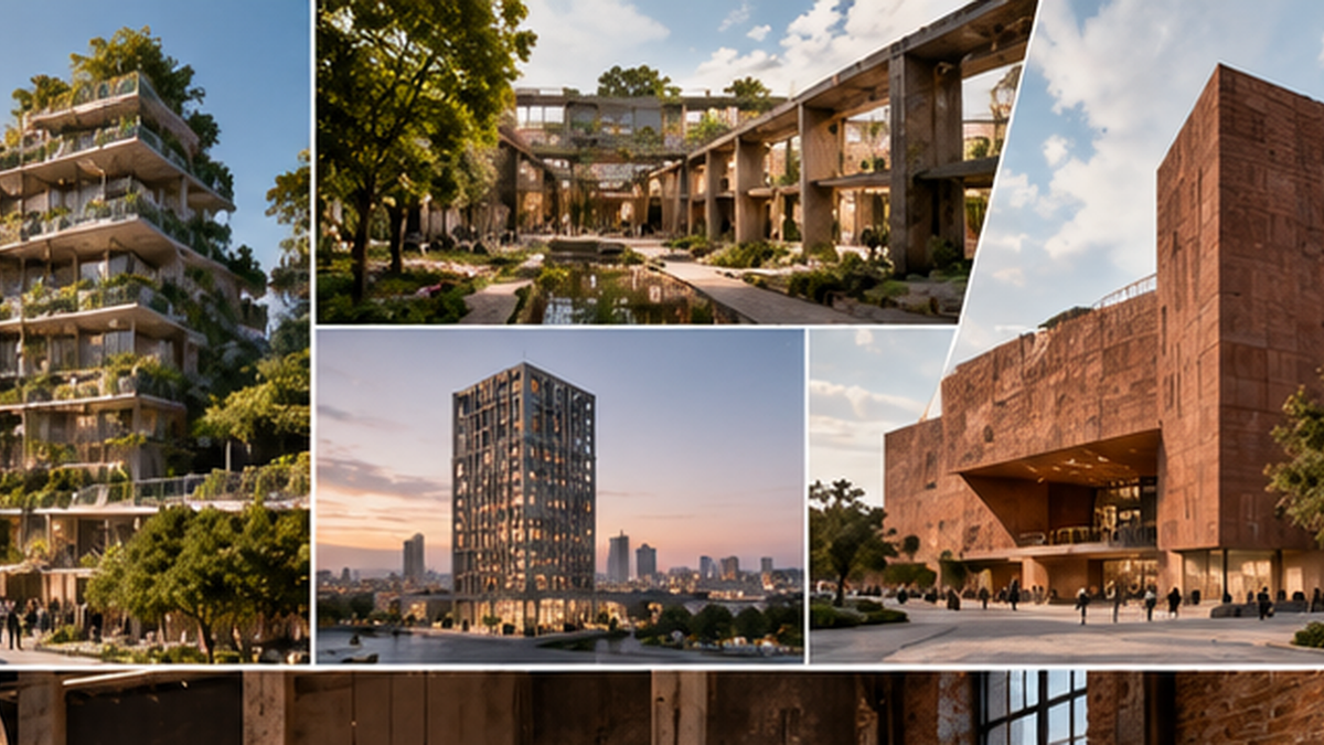 THE LUXE JOURNAL cover for the RIBA International Prize 2026 shortlist, showing climate-responsive and adaptive-reuse architecture