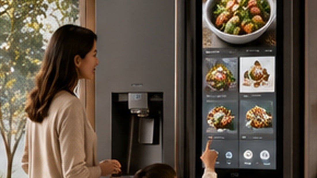 THE LUXE JOURNAL appliance news cover for Samsung 2026 Bespoke AI appliances and connected smart home