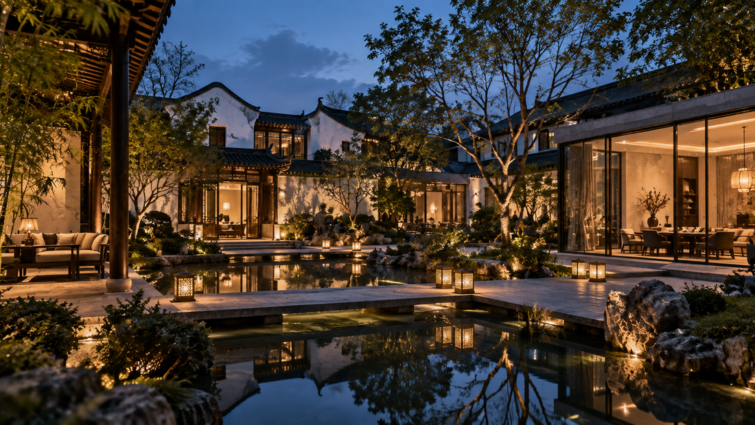 THE LUXE JOURNAL cover for Xi Zhe Wuxi Curio Collection by Hilton and contemporary Jiangnan design