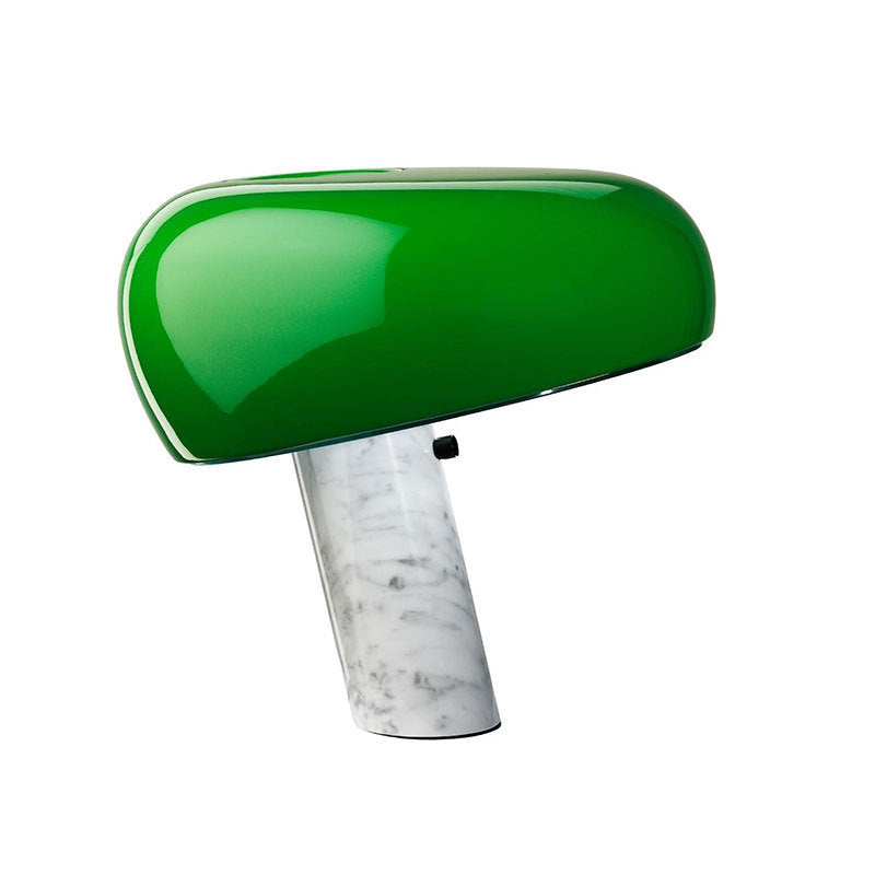 Small white and green mushroom lamp color options