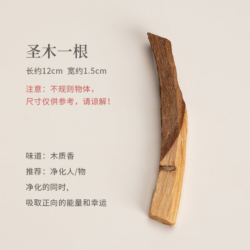 Palo Santo sacred wood stick for mini ceramic burner