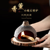 Wabi-Sabi Hill & Mountain Ceramic Palo Santo Burner Collection – Sculptural Ritual Fireplaces for Sage & Meditation