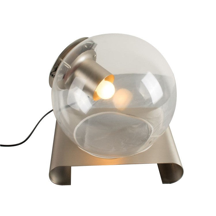 30cm by 35cm sculptural glass ball table lamp dimensions