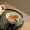 Authentic Jingdezhen Blue & White Huoshihong Square Ceramic Master Teacup - 75ml Gongfu Teacup