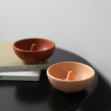 Wabi-Sabi Round Ceramic Incense Bowl – 8cm Ash Catcher for Tea Rooms, Meditation & Japandi Decor