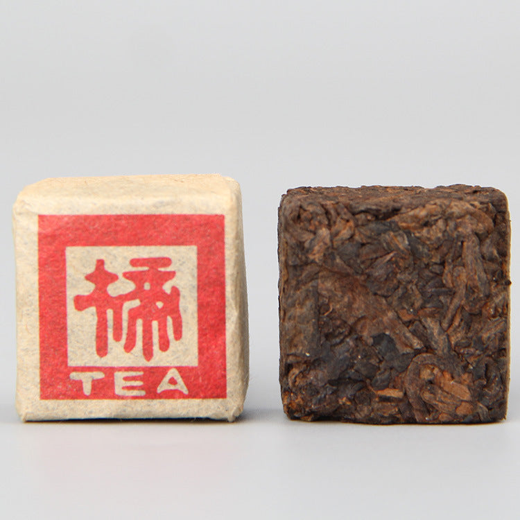 2003 Kangti high-aroma ripe Pu-erh mini square bricks 500g