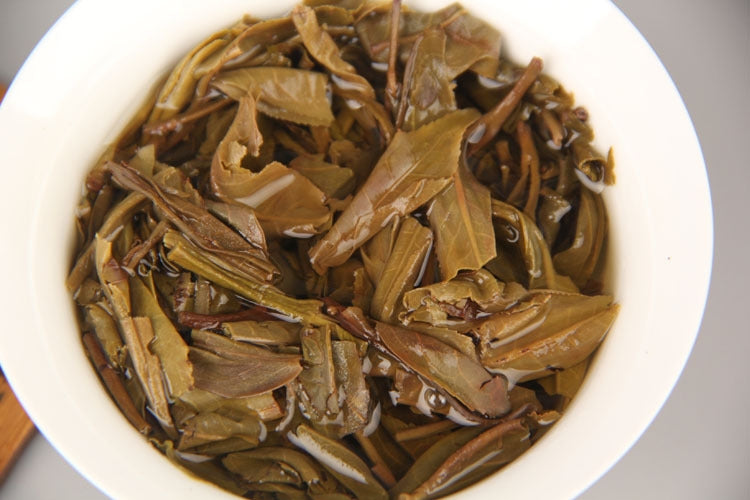 Bingdao ancient-tree raw Pu-erh gift presentation