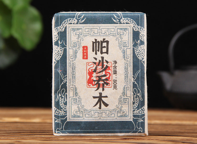 Pasha Qiaomu mature shou Pu-erh tea brick product image
