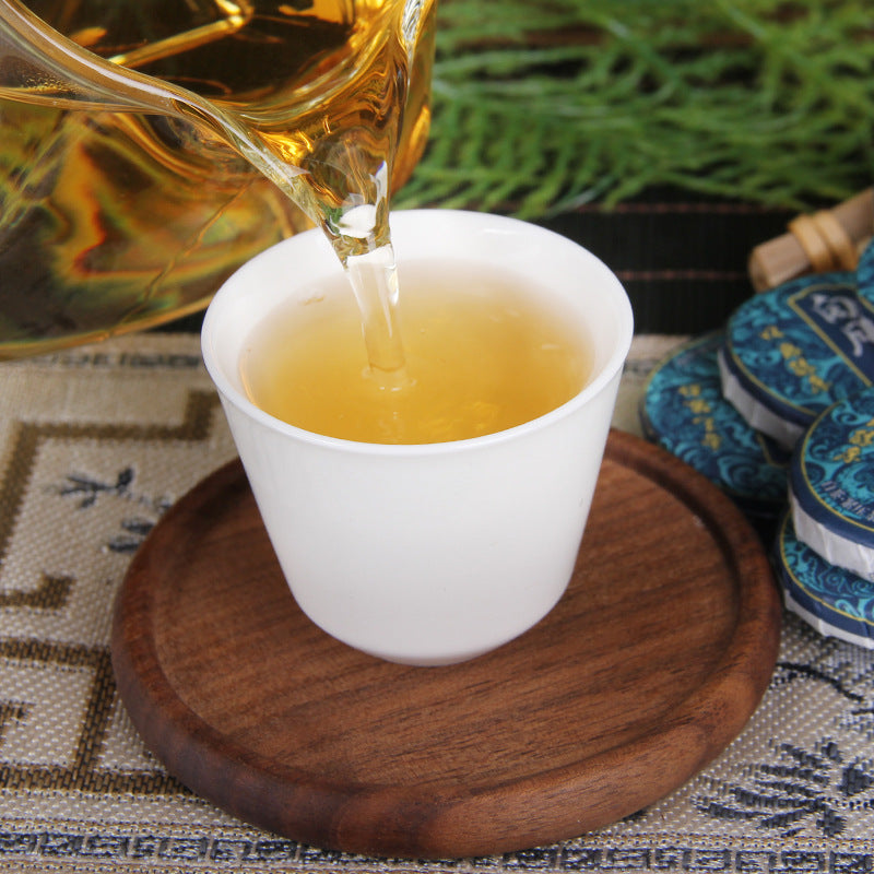 Wrapped 2023 Yunnan Moonlight White mini tea cake