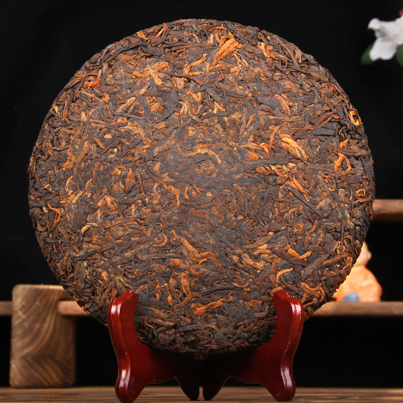 Unwrapped 2024 Bingdao Laozhai Ripe Pu-erh Tea Cake 357g 冰岛老寨熟普