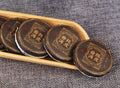 2025 aged tangerine peel Chenpi ripe Pu-erh mini tea cakes