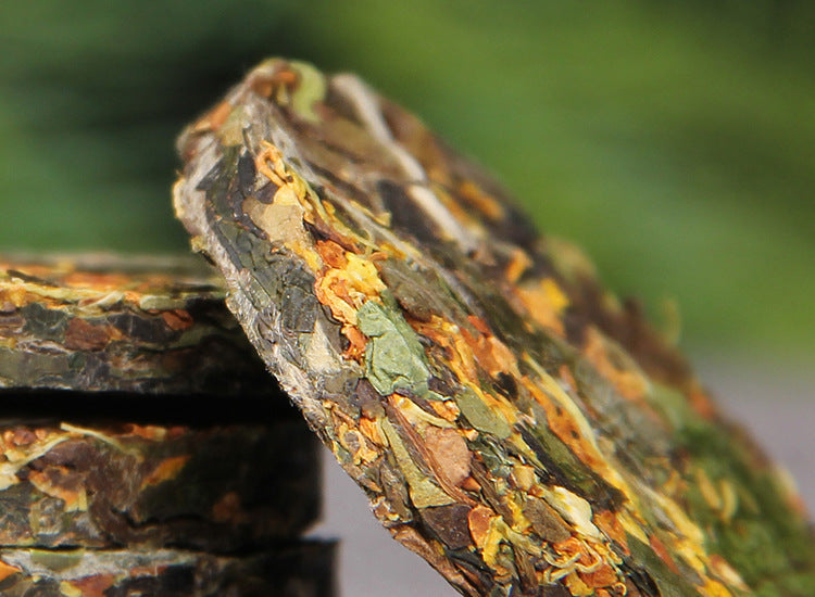 Osmanthus White Tea compressed mini cake 桂花奶白 6g white tea cake