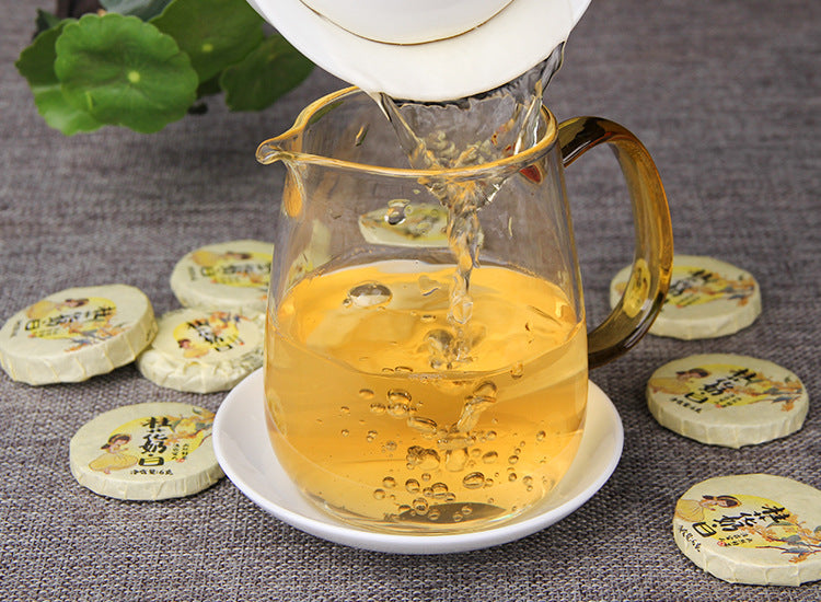 Yunnan Osmanthus White Tea mini cake collection 桂花奶白 2025 white tea
