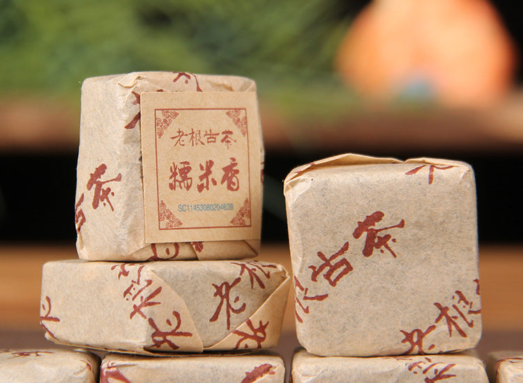Sticky Rice Aroma Aged Ripe Pu-erh Mini Bricks 500g 2026 pressed 糯米香小方砖