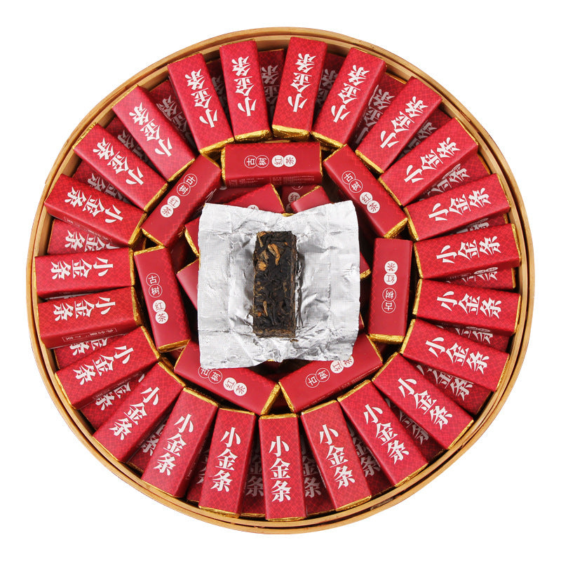 Dianhong ancient tree black tea mini brick golden bar product view