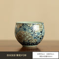 Authentic Jingdezhen Ru Ware Wanhua Gilded Peony Hanwa Ceramic Teapot Set - 185ml Gongfu Suite