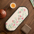 Authentic Jingdezhen Quick-Dry Absorbent Porcelain Teapot Bearing Dry-Brewing Tray - 18cm Teaware Accessories