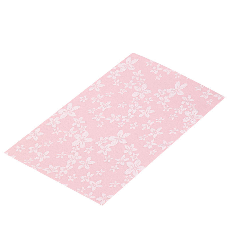 Neo-Chinese Reversible Waterproof Pastel Floral Silk Brocade Tea Table Runner & Mat - 120cm Teaware Accessories