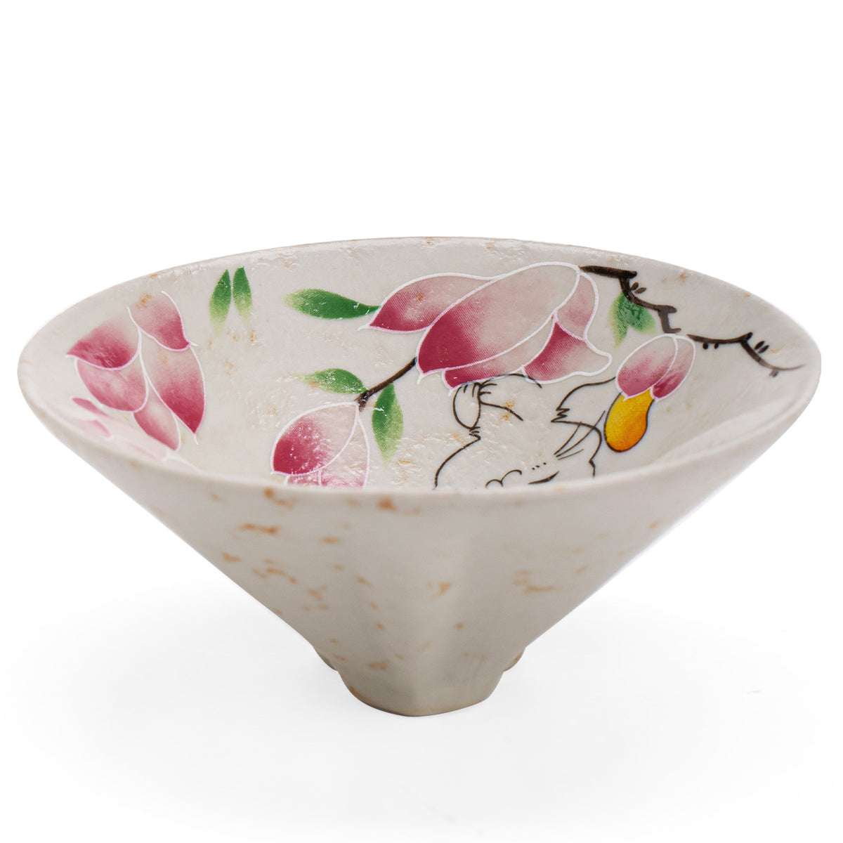 Authentic Blue & White Huoshihong Magnolia Playful Cat Gourd Master Teacup - 80ml Gongfu Cup