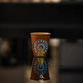 Handcrafted Formless Rainbow Iridescent Wood-Fired Master Teacup - 80ml Gongfu Cup