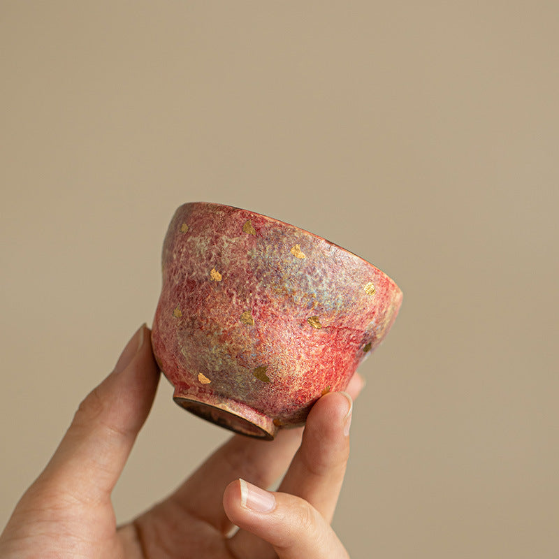Authentic Jingdezhen Handcrafted Raw Mineral Coarse Stoneware Master Teacup - 85ml Gongfu Teacup