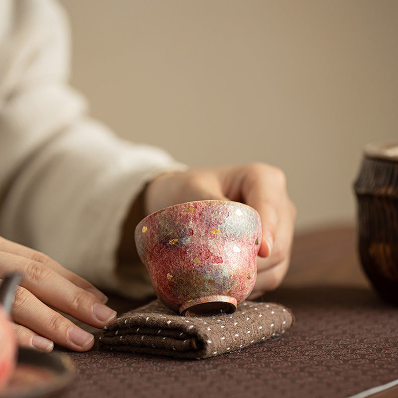 Authentic Jingdezhen Handcrafted Raw Mineral Coarse Stoneware Master Teacup - 85ml Gongfu Teacup