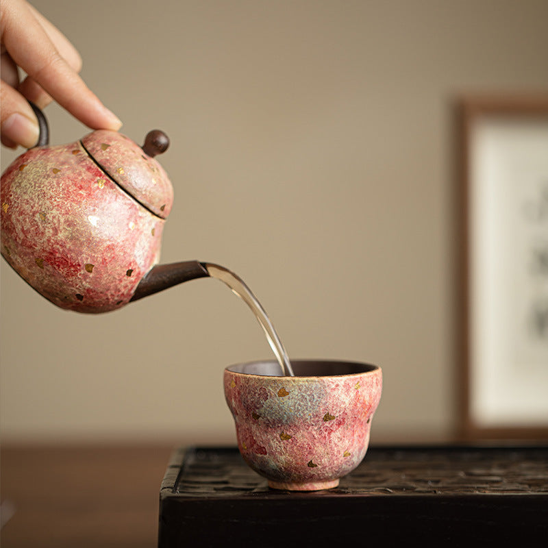 Authentic Jingdezhen Handcrafted Raw Mineral Coarse Stoneware Master Teacup - 85ml Gongfu Teacup