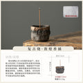 Authentic Dunhuang Coarse Stoneware Stick & Coil Censer Incense Holder - Teaware Accessories