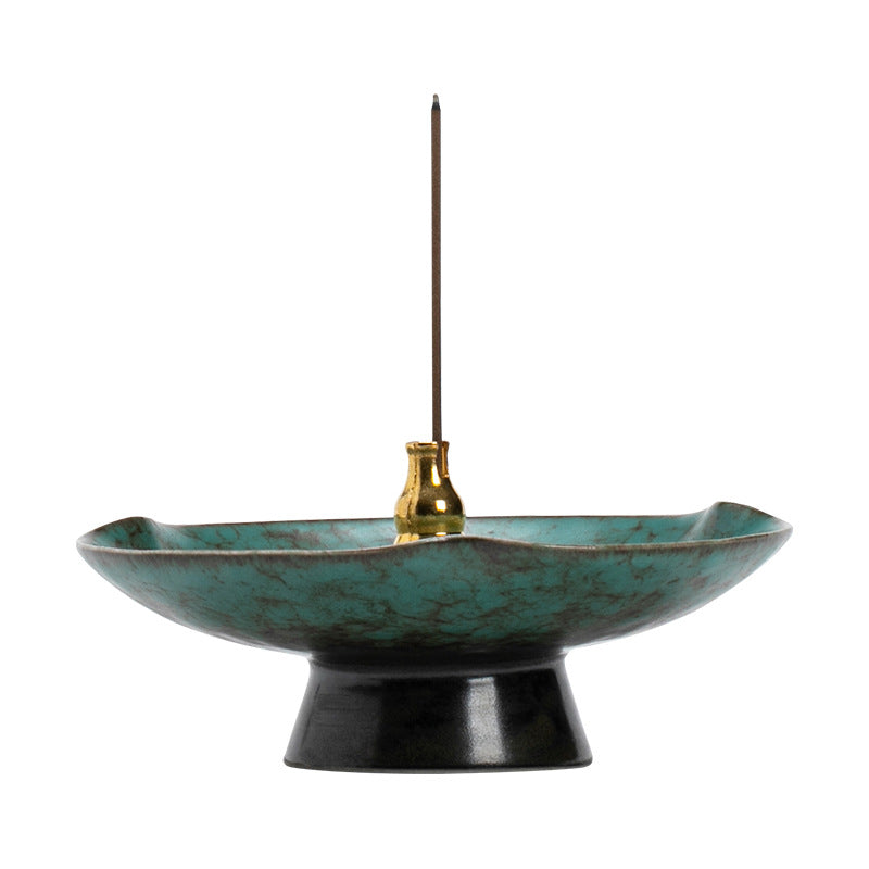 Authentic Dual-Function Stick & Coil Incense Burner Censer Stand - Teaware Accessories