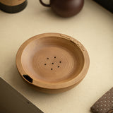 Antique Inkstone Form Coarse Stoneware Water Storage Teaware Tray