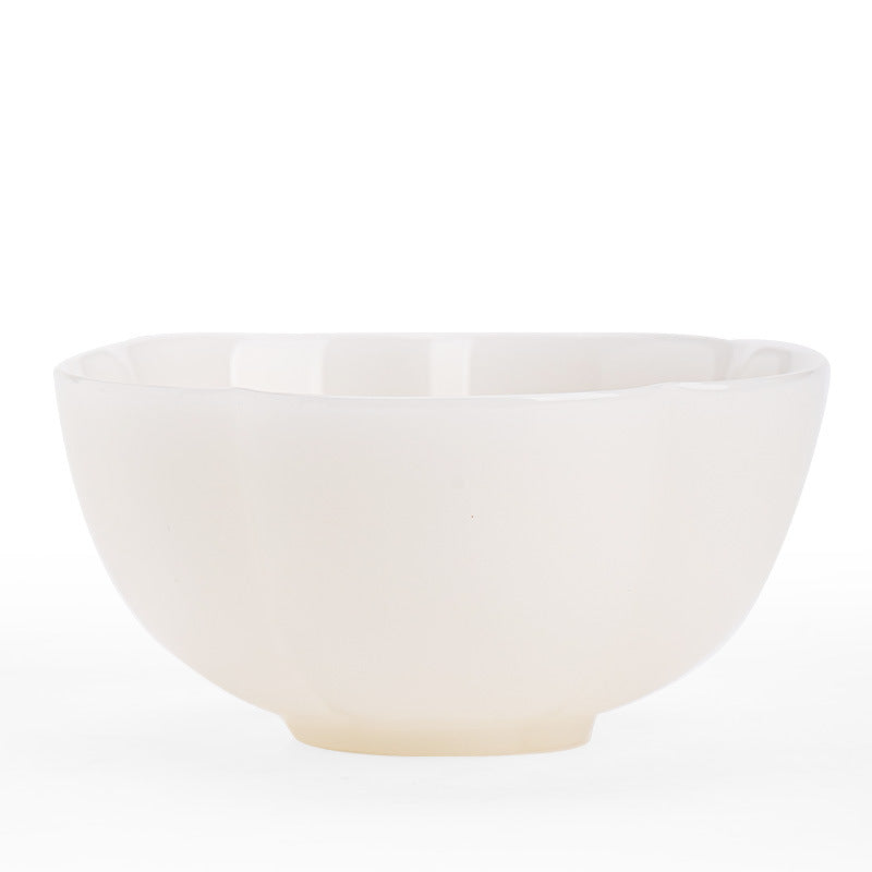 Handcrafted Dehua Ice Mutton Fat Jade Petal Master Teacup - 80ml Gongfu Teacup